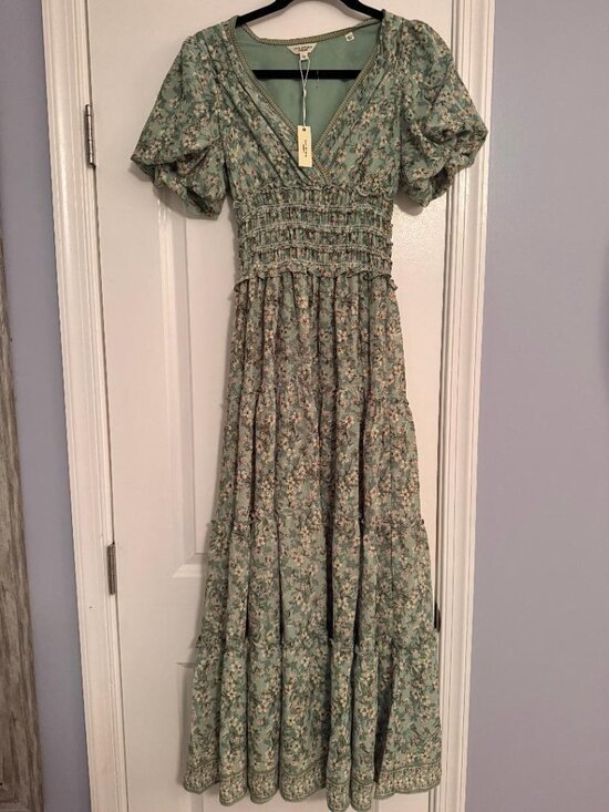 Max Studio Dresses & Skirts - NWT | Max Studio London Floral Smocked Maxi Dress | XS
